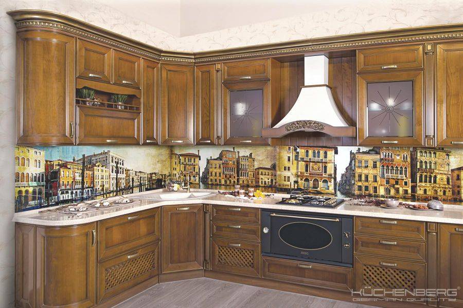 кухня из массива ольхи allegro в Архангельске