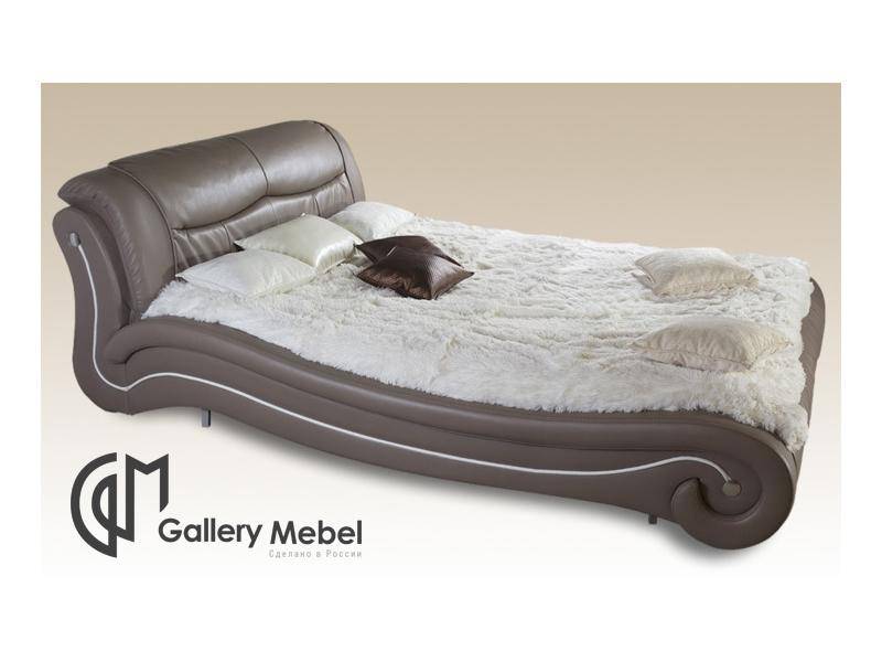 серая кровать letto gm 04 в Архангельске