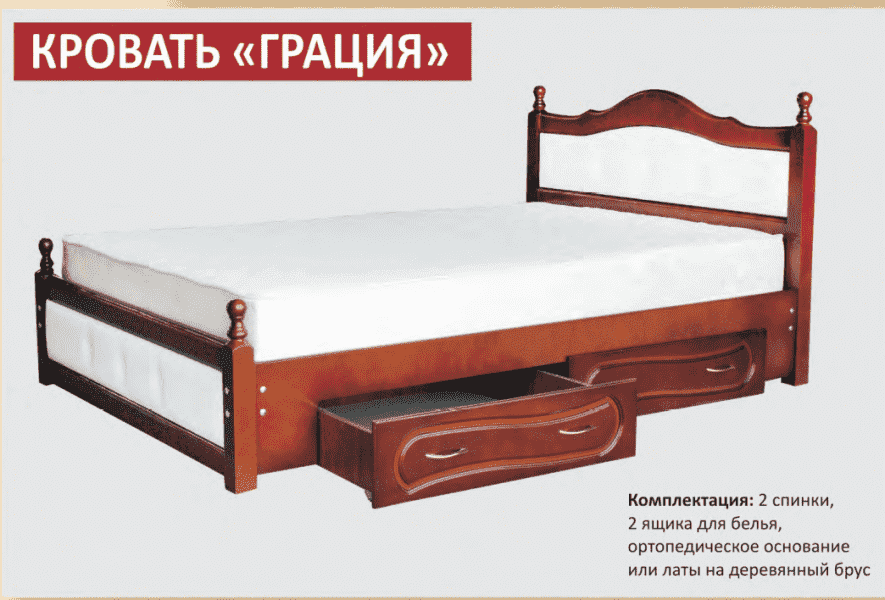 кровать греция с ящиками в Архангельске