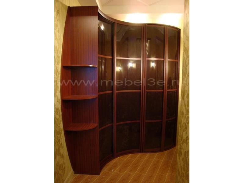 радиальный шкаф-купе 1850х1500 в Архангельске
