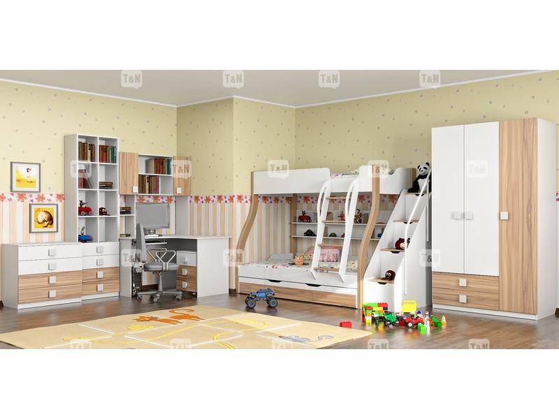 детская двухъярусная кровать tracy oak в Архангельске