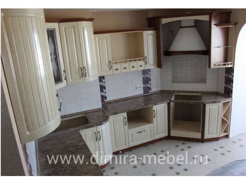 кухня мдф пвх угловая в Архангельске