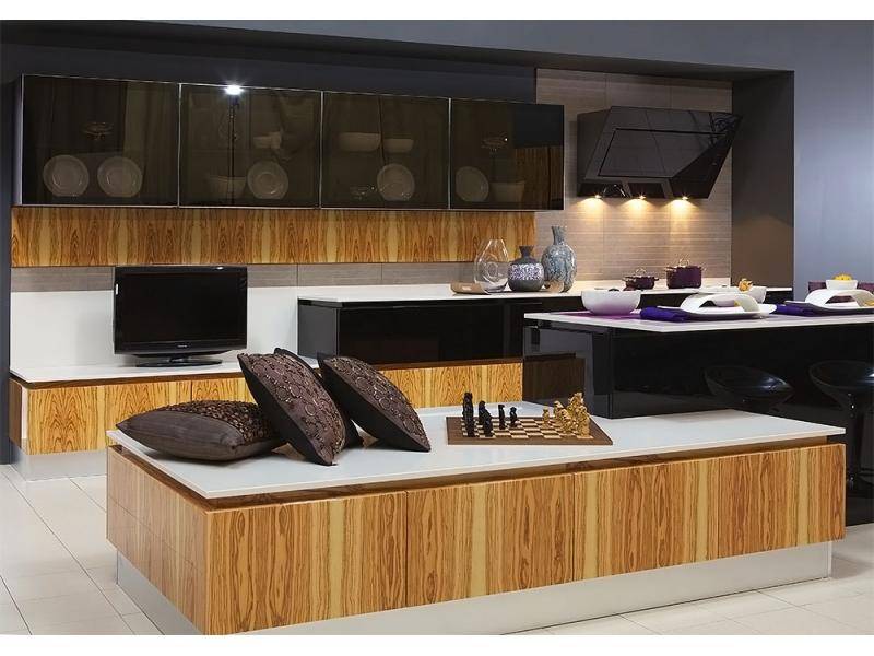 кухня прямая валенса wood в Архангельске