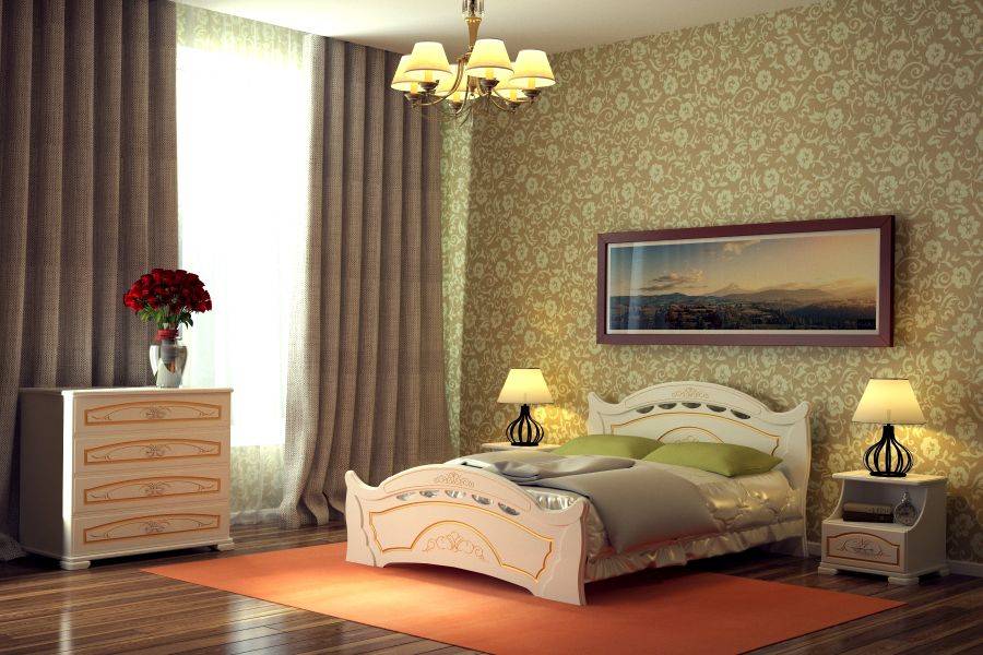кровать в спальню нимфа 2 в Архангельске