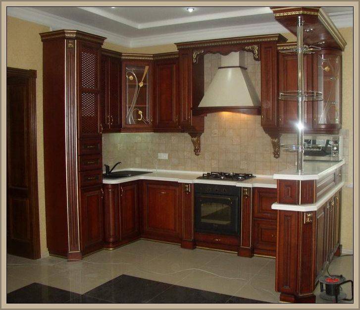 кухня из массива в Архангельске