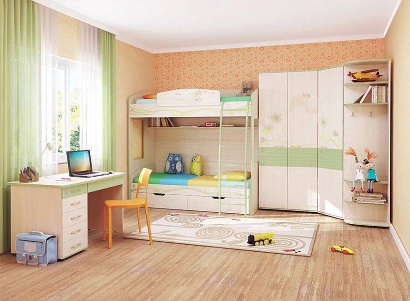 светлая детская мебель 10 в Архангельске