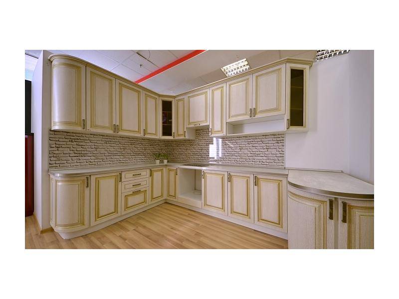 кухня мдф с фрезеровкой палермо в Архангельске