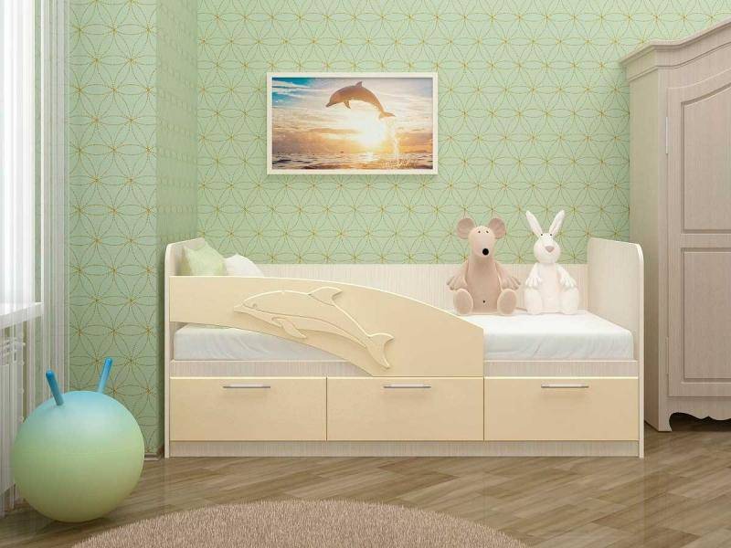 кровать детская дельфин в Архангельске