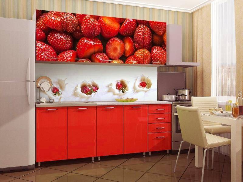 красная кухня клубника в Архангельске