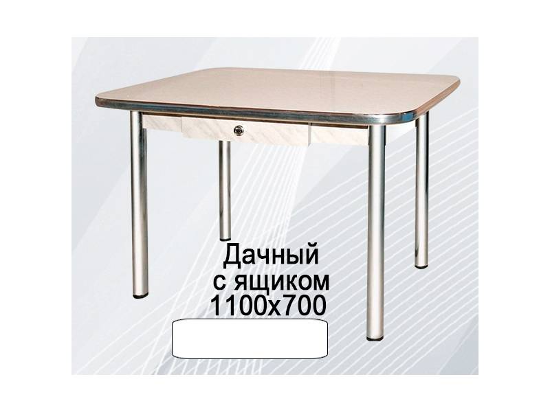 стол обеденный дачный с ящиком в Архангельске
