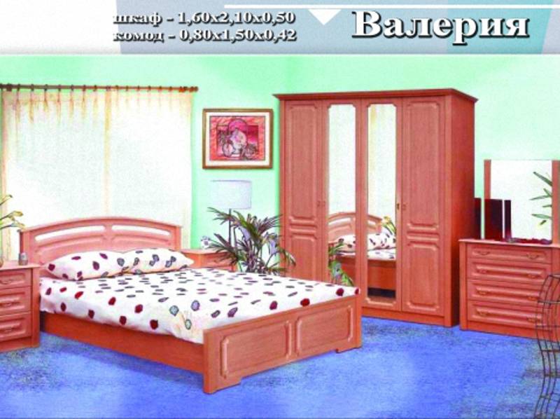 спальный гарнитур «валерия» в Архангельске