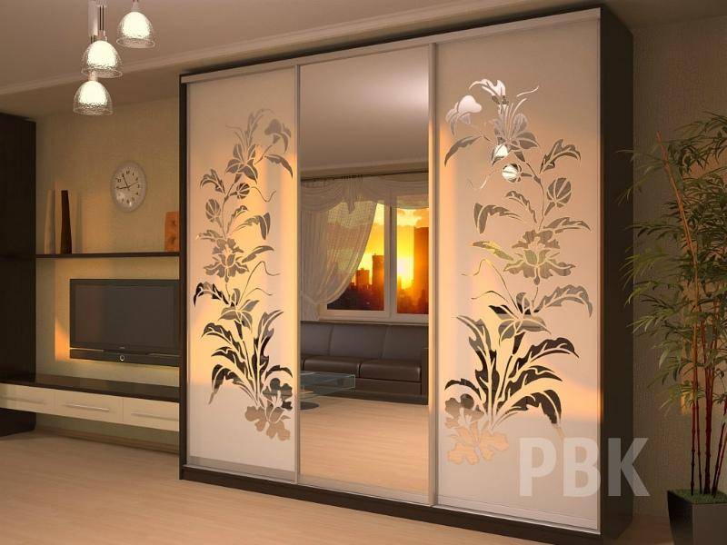 шкаф с пескоструйным фасадом фантазия в Архангельске