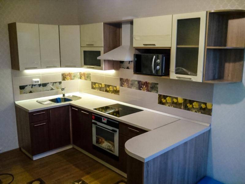 угловая кухня в Архангельске