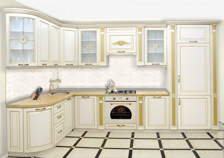 светлая кухня италика в Архангельске