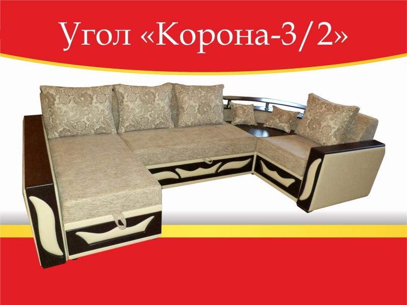угловой диван корона-3/2 в Архангельске