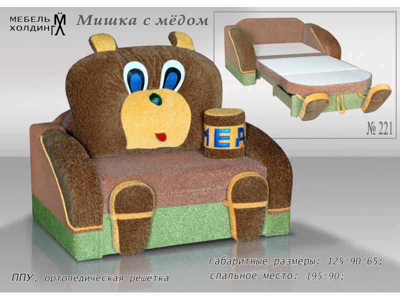 диван прямой «мишка с медом» в Архангельске