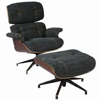кресло jeans dark серое в Архангельске