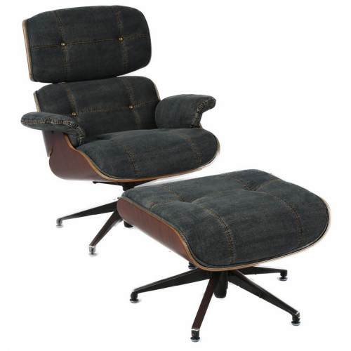 кресло jeans dark серое в Архангельске