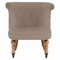 кресло amelie french country chair бежевое в Архангельске