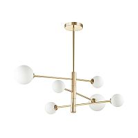 подвесная люстра lumion estelle 4418/6c белая в Архангельске