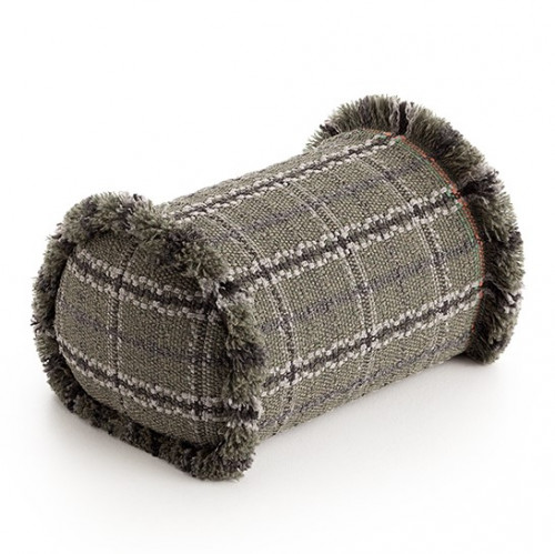 подушка большая-рол tartan green от gan в Архангельске