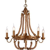 подвесная люстра arte lamp amaca a8957lm-5bz в Архангельске