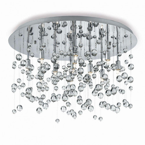 потолочный светильник ideal lux neve pl8 cromo в Архангельске