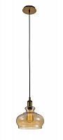 подвесной светильник crystal lux sonnette sp1 amber в Архангельске