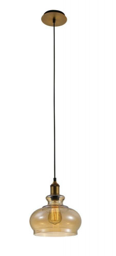 подвесной светильник crystal lux sonnette sp1 amber в Архангельске