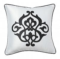 подушка с геральдическими лилиями fleur de lys white i в Архангельске
