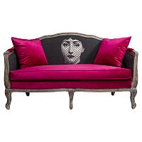 диван «вуаль руж» fornasetti прямой розовый в Архангельске