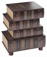 комод books 4 секции коричневого цвета в Архангельске