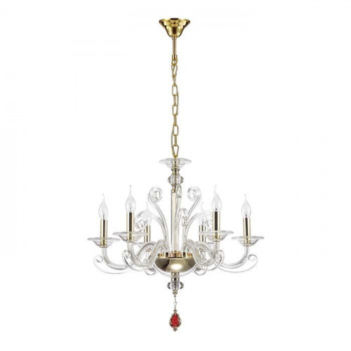 подвесная люстра odeon light favola 3949/6 в Архангельске