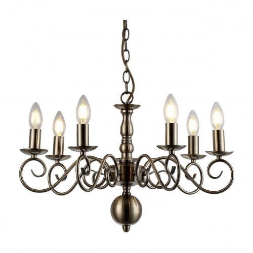 подвесная люстра arte lamp a1129lm-7ab в Архангельске