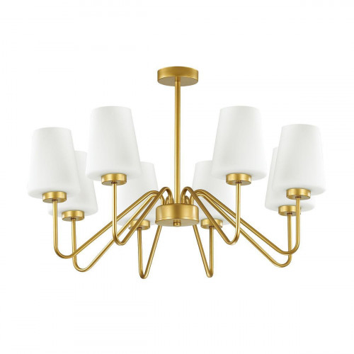 подвесная люстра lumion olivia 3791/8c белая в Архангельске