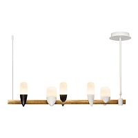 подвесная светодиодная люстра loft it whisper 1028-5wh в Архангельске