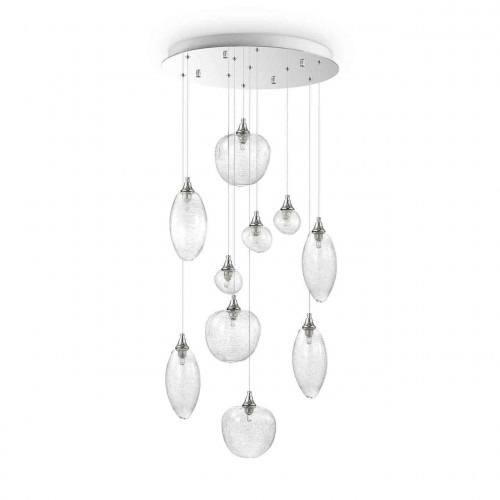подвесная люстра ideal lux baco sp10 cromo в Архангельске