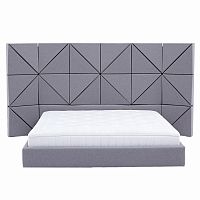 кровать двуспальная 160х200 фиолетовая floe comforty в Архангельске