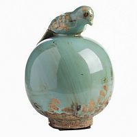 предмет декора статуэтка птичка на шаре bird on glob в Архангельске