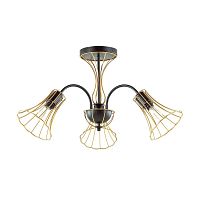 потолочная люстра lumion ingrid 3776/3c золото в Архангельске