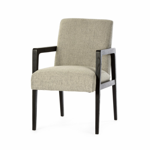 кресло keys dining chair серое в Архангельске