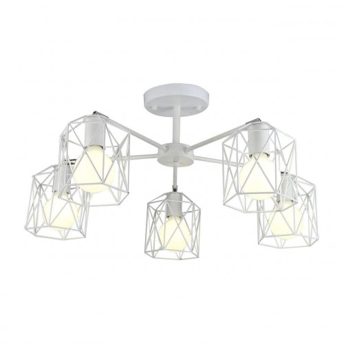 потолочная люстра arte lamp a4284pl-5wh белая в Архангельске