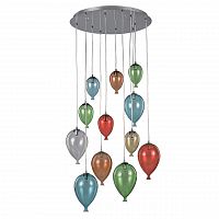 подвесная люстра ideal lux clown sp12 color в Архангельске