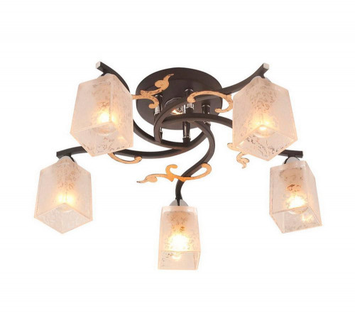 потолочная люстра idlamp edda 206/5pf-blackchrome в Архангельске
