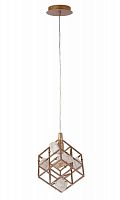 дизайнерский подвесной светильник crystal lux diego sp1 gold в Архангельске