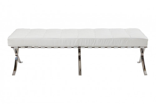 оттоманка barcelona loveseat белая в Архангельске