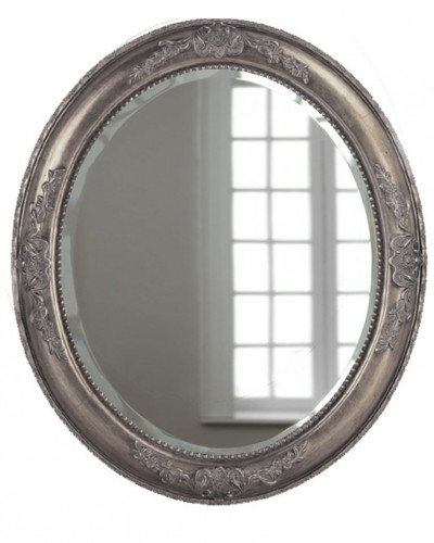 овальное зеркало настенное эвора 14c. silver/5 в Архангельске