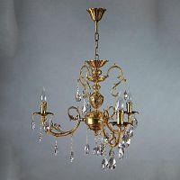 подвесная люстра ambiente alicante 8888/3 ab tear drop в Архангельске