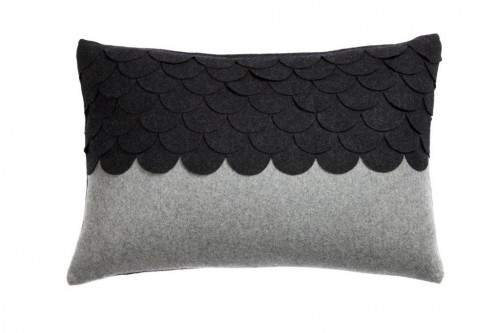 подушка c узором marbella dark gray в Архангельске