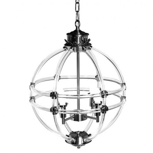 светильник подвесной d43 b64см серебро в Архангельске